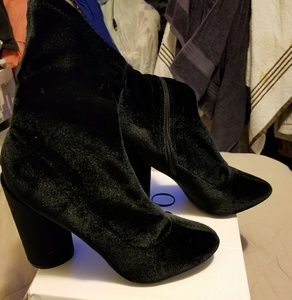 Black Booties Size 7